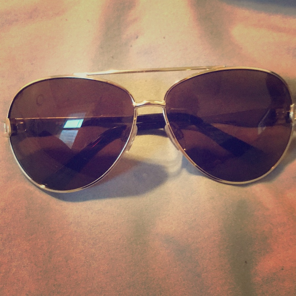 Gold sunglasses